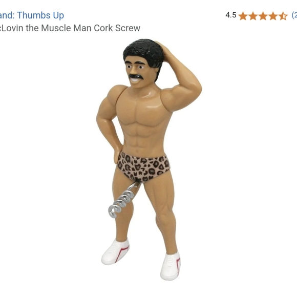 NEW IN BOX MCLOVIN CORKSCREW! Discontinued! Bride, bachelorette,engagement,party - Picture 4 of 6